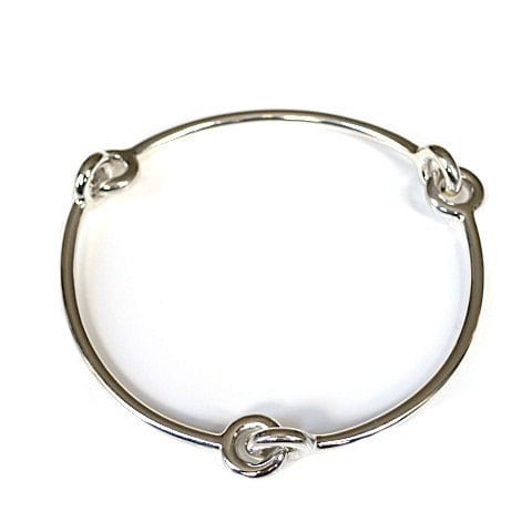 Ladies Love Knot Bangle