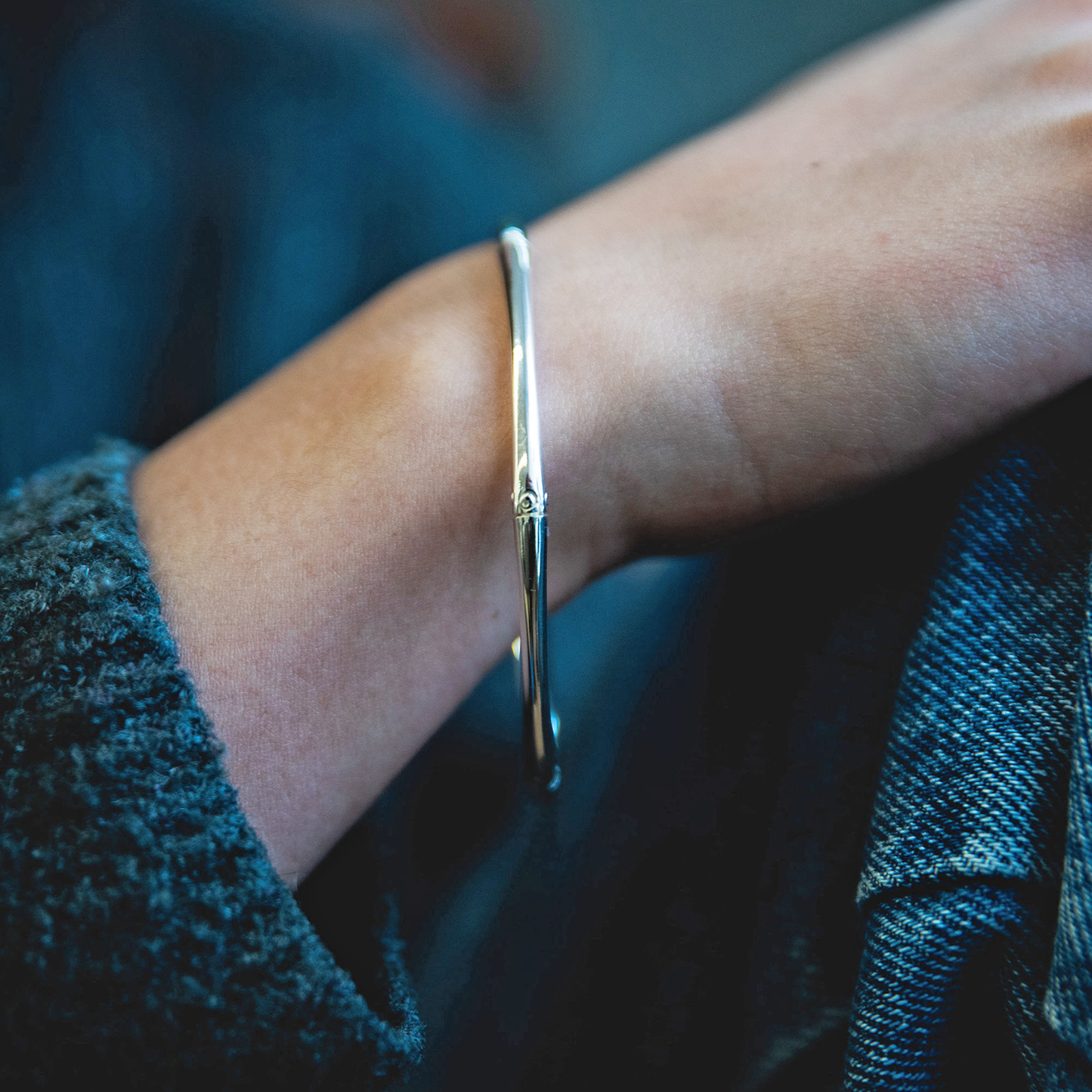 Handmade Bamboo Bangle bracelet