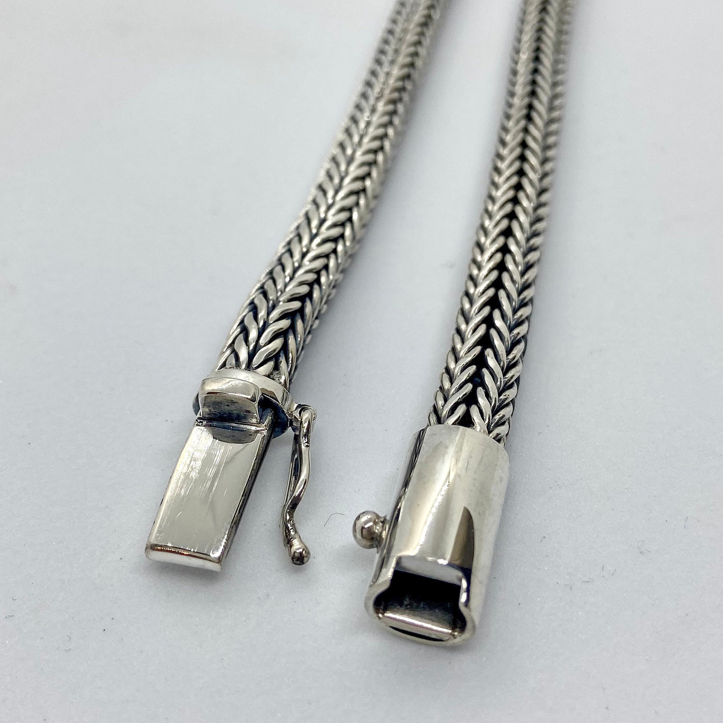 Handmade Silver Bracelet Balinese Snake