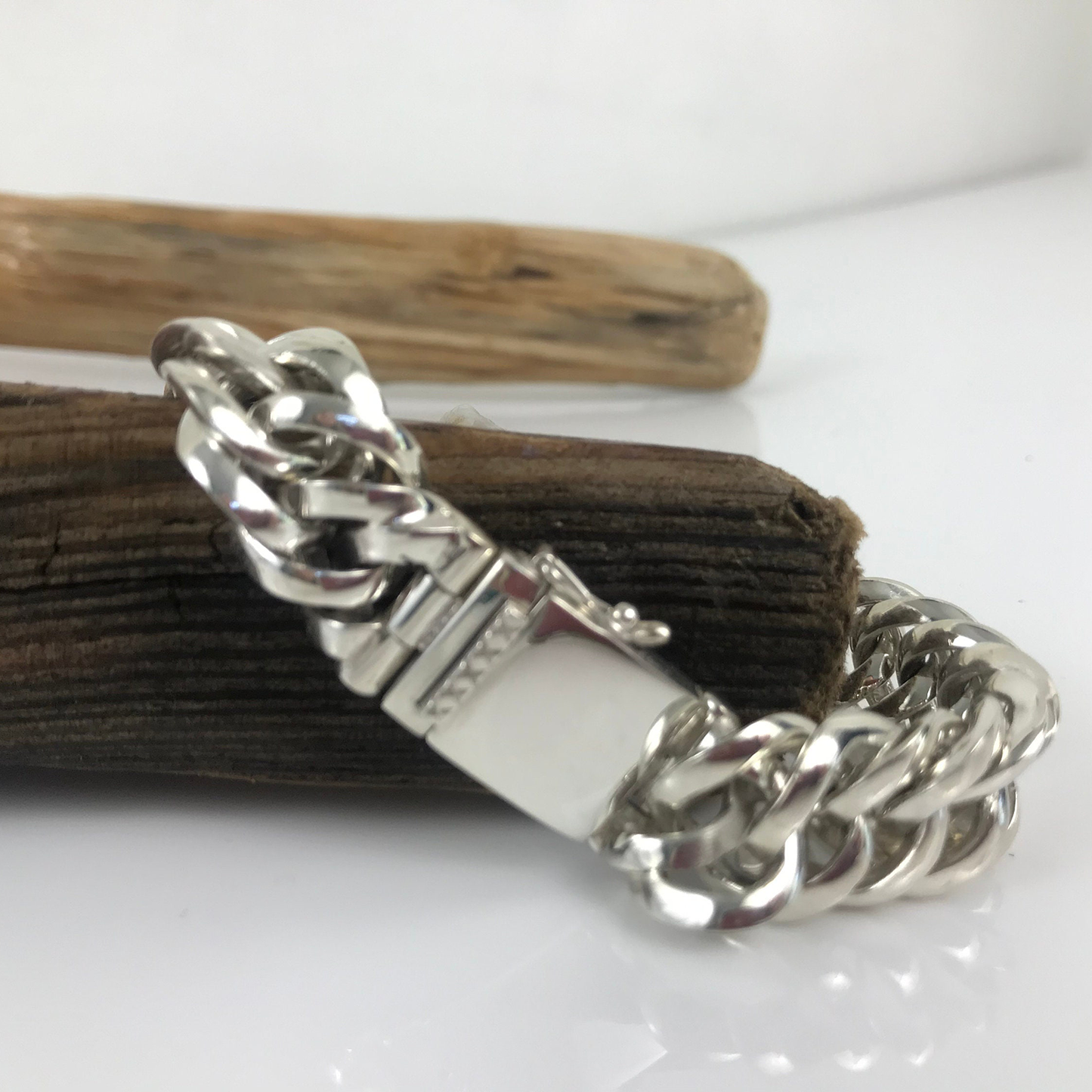 Ladies Cuban Link 12mm Very Unique Bracelet