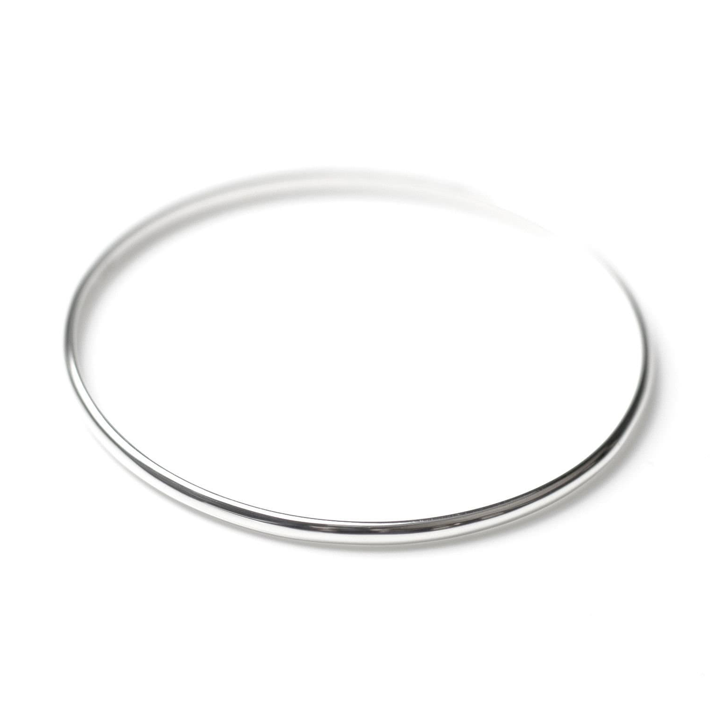 Ladies Round but with Square Edge Bangle 