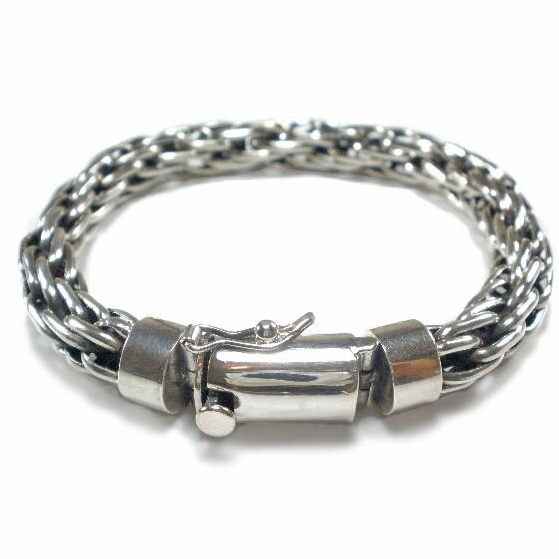 Ladies Silver Multi Link Bracelet Solid Sterling Silver